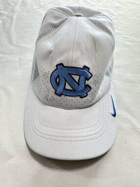 UNC Tar Heels Nike Hat Carolina Blue White Dri Fit Cap L XL